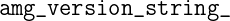 amg_version_string_