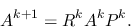 \begin{displaymath}
A^{k+1}=R^kA^kP^k.
\end{displaymath}