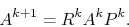 \begin{displaymath}
A^{k+1}=R^kA^kP^k.
\end{displaymath}