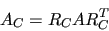 \begin{displaymath}
A_C=R_C A R_C^T
\end{displaymath}