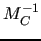 $M_{C}^{-1}$