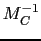 $M_{C}^{-1}$