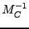 $M_{C}^{-1}$